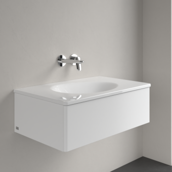 РАКОВИНА ВСТРАИВАЕМАЯ 80Х50 VILLEROY&BOCH ANTAO, WHITE ALPIN (4A7583R1)