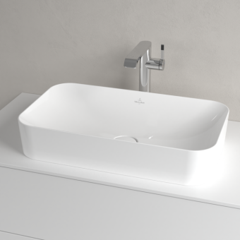 РАКОВИНА НАКЛАДНАЯ 60Х35 VILLEROY&BOCH FINION, WHITE ALPIN (414361R1)