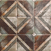 MAINZU TIN TILE DIAGONAL 20x20