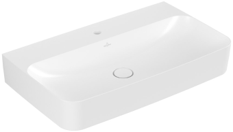 РАКОВИНА ПОДВЕСНАЯ 80Х47 VILLEROY&BOCH FINION, STONE WHITE (416884RW)