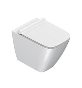 НАПОЛЬНЫЙ БЕЗОБОДКОВЫЙ УНИТАЗ CATALANO GREEN NEWFLUSH, BIANCO LUCIDO (1VP55RGR00)