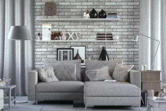 GOLDEN TILE LONDON 30У010 ANTHRACITE SLIM 6X25X0,6