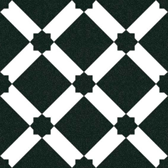 VIVES CERAMICA 1900 PALAU GRAFITO 20X20X0,8