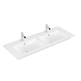 РАКОВИНА 130Х50 VILLEROY&BOCH VENTICELLO, WHITE ALPIN CERAMICPLUS (4111DLR1)