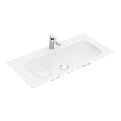 РАКОВИНА ВСТРАИВАЕМАЯ 100Х50 VILLEROY&BOCH FINION, WHITE ALPIN (4164A2R1)