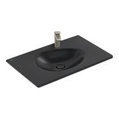 РАКОВИНА ВСТРАИВАЕМАЯ 80Х50 VILLEROY&BOCH ANTAO, PURE BLACK (4A7584R7)