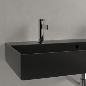 РАКОВИНА ПОДВЕСНАЯ 100Х47 VILLEROY&BOCH MEMENTO 2.0, EBONY (4A221LS5)