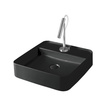 РАКОВИНА 45Х45 СМ GALASSIA SMART B, ЧЕРНЫЙ МАТОВЫЙ (7412NEMT)