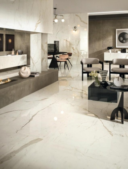 ATLAS CONCORDE MARVEL SHINE CALACATTA PRESTIGIO SILK A3W2 75X75