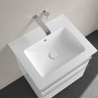 РАКОВИНА 60Х50,5 VILLEROY&BOCH VENTICELLO, STONE WHITE (412462RW)