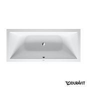ВАННА КАМЕННАЯ DURAVIT DURASQUARE 180Х80 СМ (700426000000000)