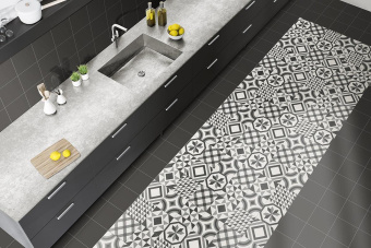 MAINZU CERAMICA TRINITY BLACK 20X20