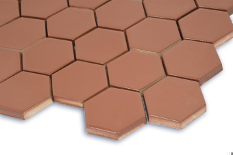 KOTTO HEXAGON H 6009 BROWN 29,5X29,5X0,9