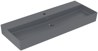 РАКОВИНА ПОДВЕСНАЯ 120Х47 VILLEROY&BOCH MEMENTO 2.0, GRAPHITE (4A22C2I4)