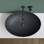 РАКОВИНА НАКЛАДНАЯ 58 СМ CIELO LE BACINELLE ECO SMALL, ТЕМНО-СЕРЫЙ (BAECO58-CM)