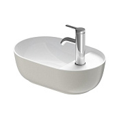 РАКОВИНА 42Х27 СМ DURAVIT LUV, БЕЛО-СЕРЫЙ (0381422300)