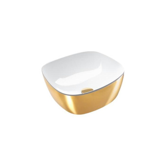 КЕРАМИЧЕСКАЯ РАКОВИНА 40 СМ CATALANO GOLD&SILVER, GOLD/WHITE (140APGRLXBO)