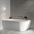 ВАННА ОТДЕЛЬНОСТОЯЩАЯ ИЗ ЛИТОГО АКРИЛА RAVAK FREEDOM CORNER L 170Х80 СМ, БЕЛАЯ (XC00100041)