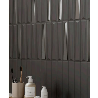 AVA/LA FABBRICA UP LINGOTTO BLACK GLOSSY 192092 5X25X1,5