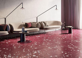 FIORANESE SCHEGGE DECO PORPORA ACS605R 60X60