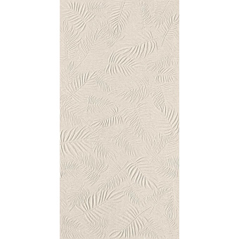 ATLAS CONCORD 3D WALL CARVE LEAF IVORY MATT A579 40X80X0,85
