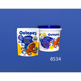ЭПОКСИДНАЯ ЗАТИРКА OCTOPUS ZATIRKA 2-КОМП. ЦВЕТ СИНИЙ 8534 1,25 КГ (8534-1)