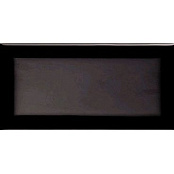 CEVICA METRO PLAQUETA NEGRO BRILLO 7.5x15