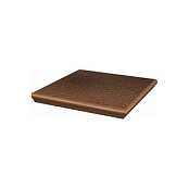 PARADYZ KLINKIER CLOUD ROSA DURO STOPNICA Z KAPINOSEM NAROZNA STRUKTURALNA 33x33