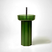 НАПОЛЬНАЯ РАКОВИНА ANTONIO LUPI OPALE, ЗЕЛЕНЫЙ (OPALE10+OPALE20 BOTTIGLIA)