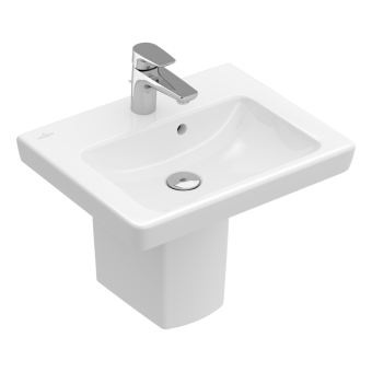 РАКОВИНА 50Х40 VILLEROY&BOCH SUBWAY 2.0, WHITE ALPIN (73155001)