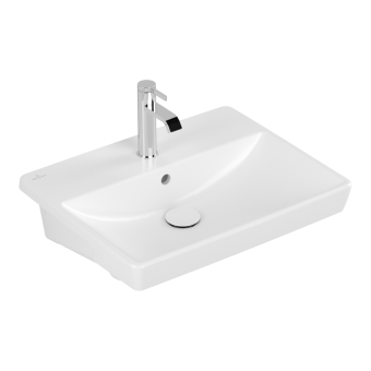 РАКОВИНА 55Х44 VILLEROY&BOCH AVENTO, STONE WHITE (4A0655RW)