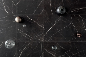 LEA CERAMICHE SLIMTECH DELIGHT MARQUINA NERO NAT LS8DL20 120X120