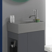 КЕРАМИЧЕСКАЯ РАКОВИНА 46 СМ LAUFEN KARTELL, СЕРЫЙ МАТОВЫЙ (H8153347591111)