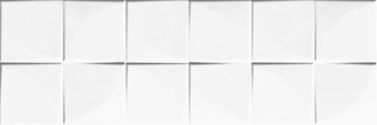 CERAMIKA KONSKIE WHITE GLOSSY QUADRA RECT 25X75X0,9
