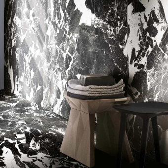 FLOOR GRES B&W_MARBLE FRAGMENT 766398 60X120X1