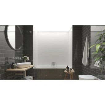 GOLDEN TILE METROTILES PLANE WHITE 460011 10X20
