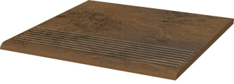 PARADYZ KLINKIER SEMIR BEIGE STOPNICA PROSTA 30X30X0,85