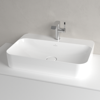 РАКОВИНА НАКЛАДНАЯ 60Х44,5 VILLEROY&BOCH FINION, WHITE ALPIN (414261R1)
