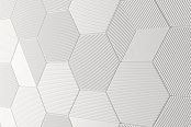 WOW SUBWAY LAB MINI HEXA CANALE ICE WHITE MATT 15X17