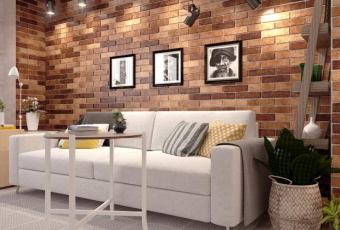 GOLDEN TILE SEVEN TONES ОРАНЖ SLIM 6X25X0,6