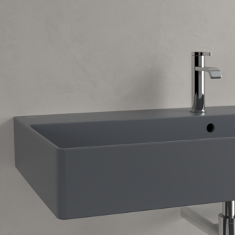РАКОВИНА ПОДВЕСНАЯ 100Х47 VILLEROY&BOCH MEMENTO 2.0, GRAPHITE (4A221GI4)