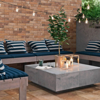 PARADYZ SCANDIANO ROSSO 30X30X1,1