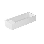 КЕРАМИЧЕСКАЯ РАКОВИНА 100Х37 СМ GALASSIA NEXT NARROW, БЕЛЫЙ (7505)