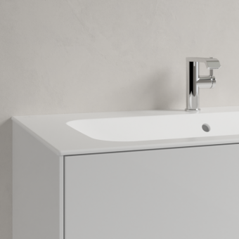 РАКОВИНА ВСТРАИВАЕМАЯ 100Х50 VILLEROY&BOCH FINION, STONE WHITE (4164ABRW)