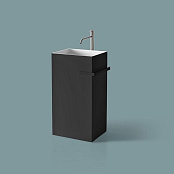 НАПОЛЬНАЯ РАКОВИНА ANTONIO LUPI FUSTO, ЧЕРНЫЙ (FUSTO NERO)