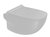 ПОДВЕСНОЙ БЕЗОБОДКОВЫЙ УНИТАЗ AXA WILD, СЕРЫЙ МАТОВЫЙ (3006009)