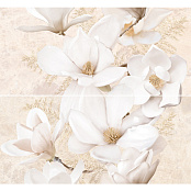 ІНТЕРКЕРАМА EMPERADOR ДЕКОР-ПАННО КОРИЧНЕВИЙ / П 66 031-1