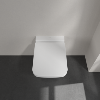 ПОДВЕСНОЙ БЕЗОБОДКОВЫЙ УНИТАЗ VILLEROY&BOCH FINION, WHITE ALPIN CERAMICPLUS (4664R0R1)