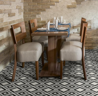 MAINZU CERAMICA BELFAST BLACK 20X20