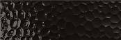 AZTECA CERAMICA UNIK R90 BUBBLES BLACK GLOSSY 30X90 В43